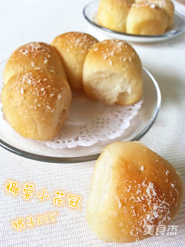 椰蓉小花冠成品圖